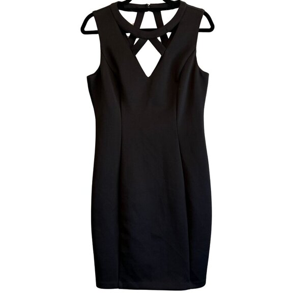 Guess Womens Black Cutout Bodycon Dress - Size‎ 14 - Picture 6 of 9